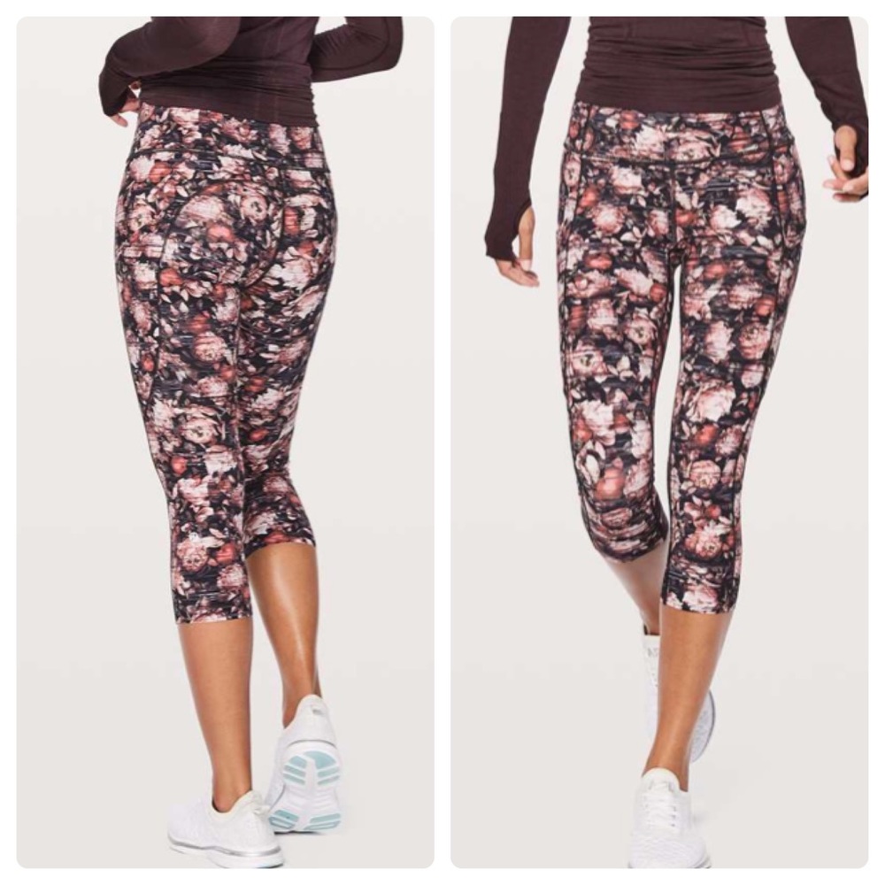 Lululemon Fast & Free Crop II Nulux 19" Leggings